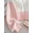 Niannian Women'S Elegant Striped Cardigan - Pink & White Contrast, Button-Front Design, Loose Fit Short Sleeve, Lightweight Fall/Winter Coat for Casual or Chic Outfits, Cute Sweater, Fall Winter Apparel, Chic Cardigan, Soft Texture