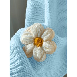 [Floral Cardigan for Women] Floral Pattern Women's Beige Cardigan - Long Sleeve Sweater with Round Neck for Spring/Fall Layering | Everyday & Formal Outfits, Lightweight Fabric, Textured Knitwear, Durable Knitwear, Office Wear, Fall Wardrobe