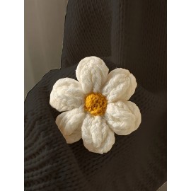 [Floral Cardigan for Women] Floral Pattern Women's Beige Cardigan - Long Sleeve Sweater with Round Neck for Spring/Fall Layering | Everyday & Formal Outfits, Lightweight Fabric, Textured Knitwear, Durable Knitwear, Office Wear, Fall Wardrobe